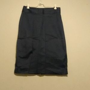 Banana Republic stretch cotton pencil skirt